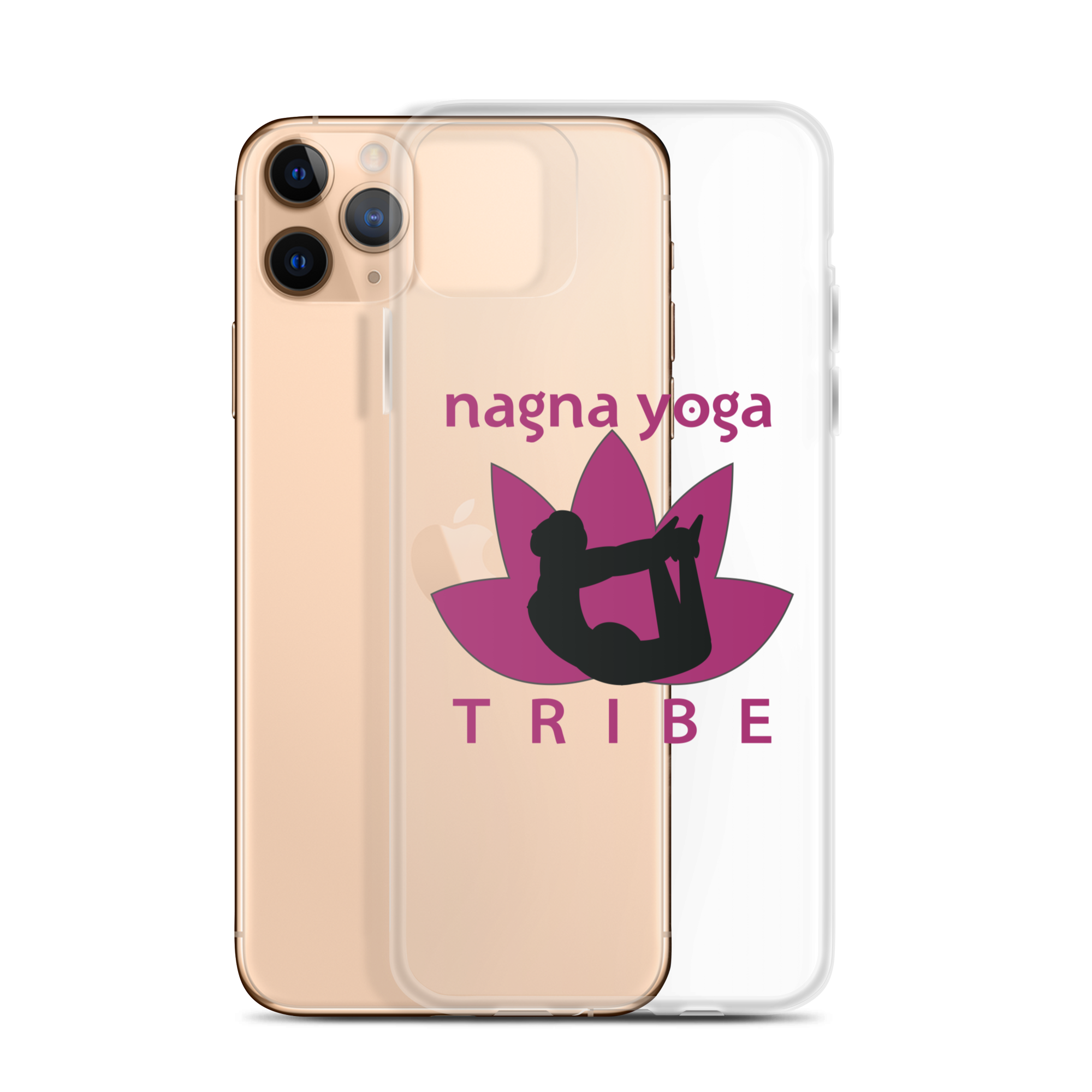 Nagna Yoga Tribe iPhone Case
