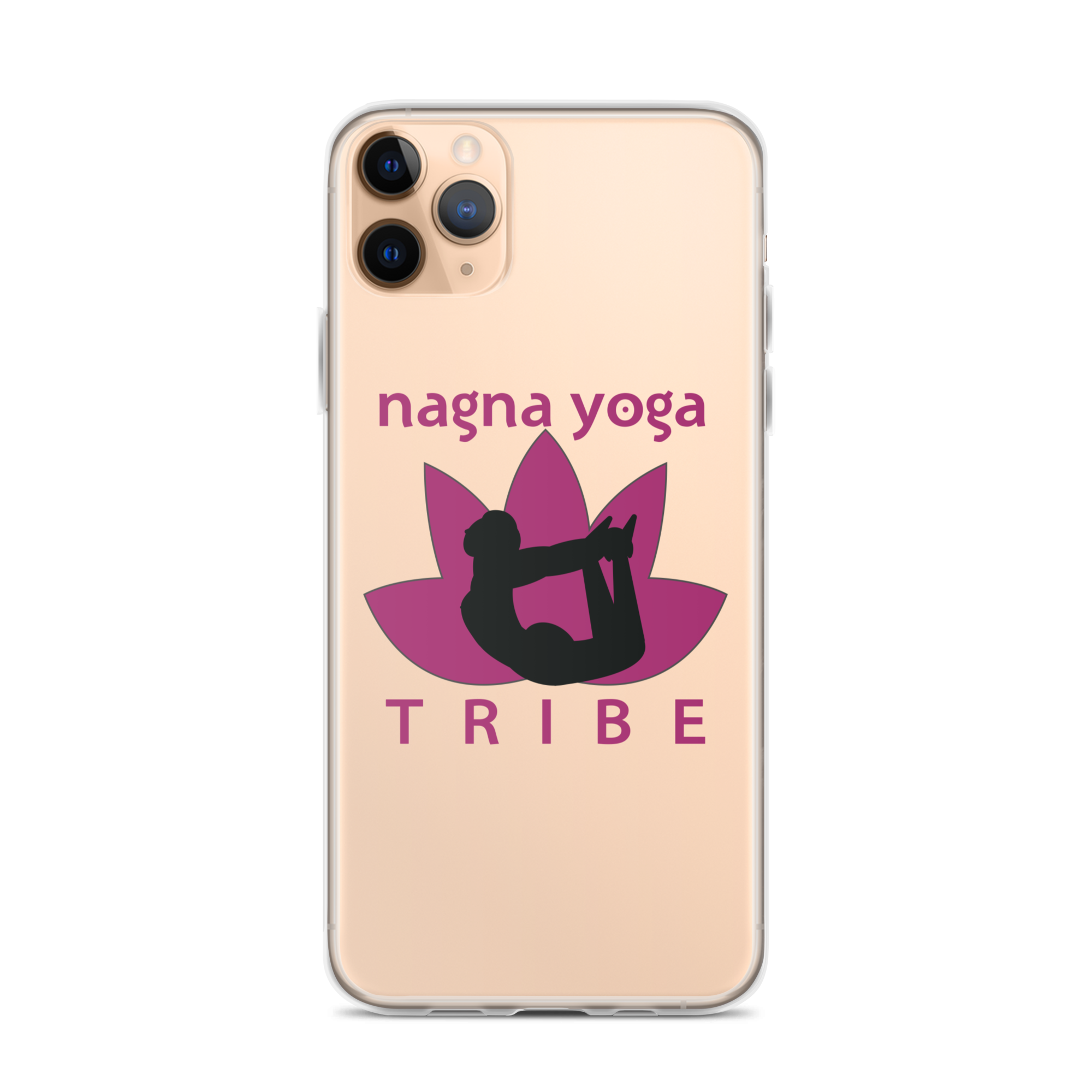 Nagna Yoga Tribe iPhone Case