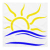 Universal Naturism Symbol All-over print bandana