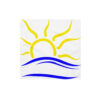 Universal Naturism Symbol All-over print bandana - Image 2