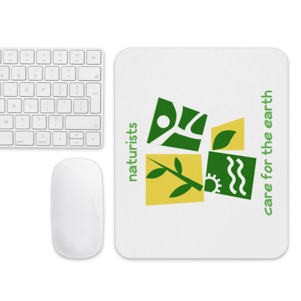 naturists for the earth mouse pad