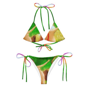 Dance of joy recycled string bikini