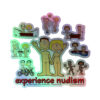 Experience Nudism Holographic stickers - Image 3