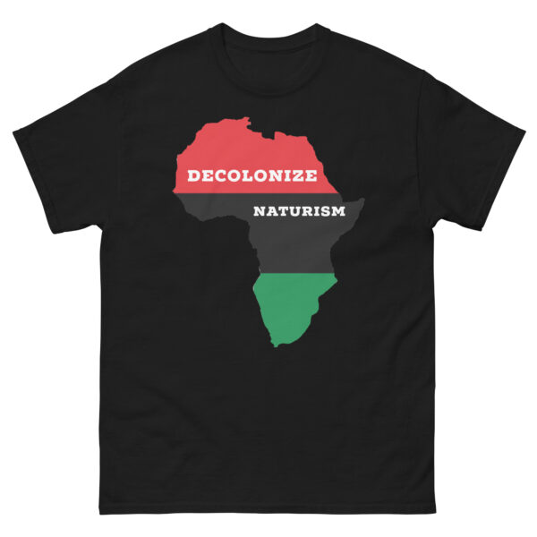 Decolonize naturism Unisex classic tee