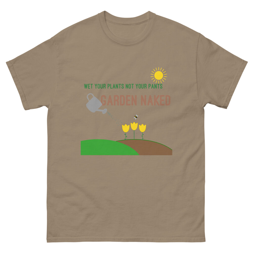 Naked Gardening tee