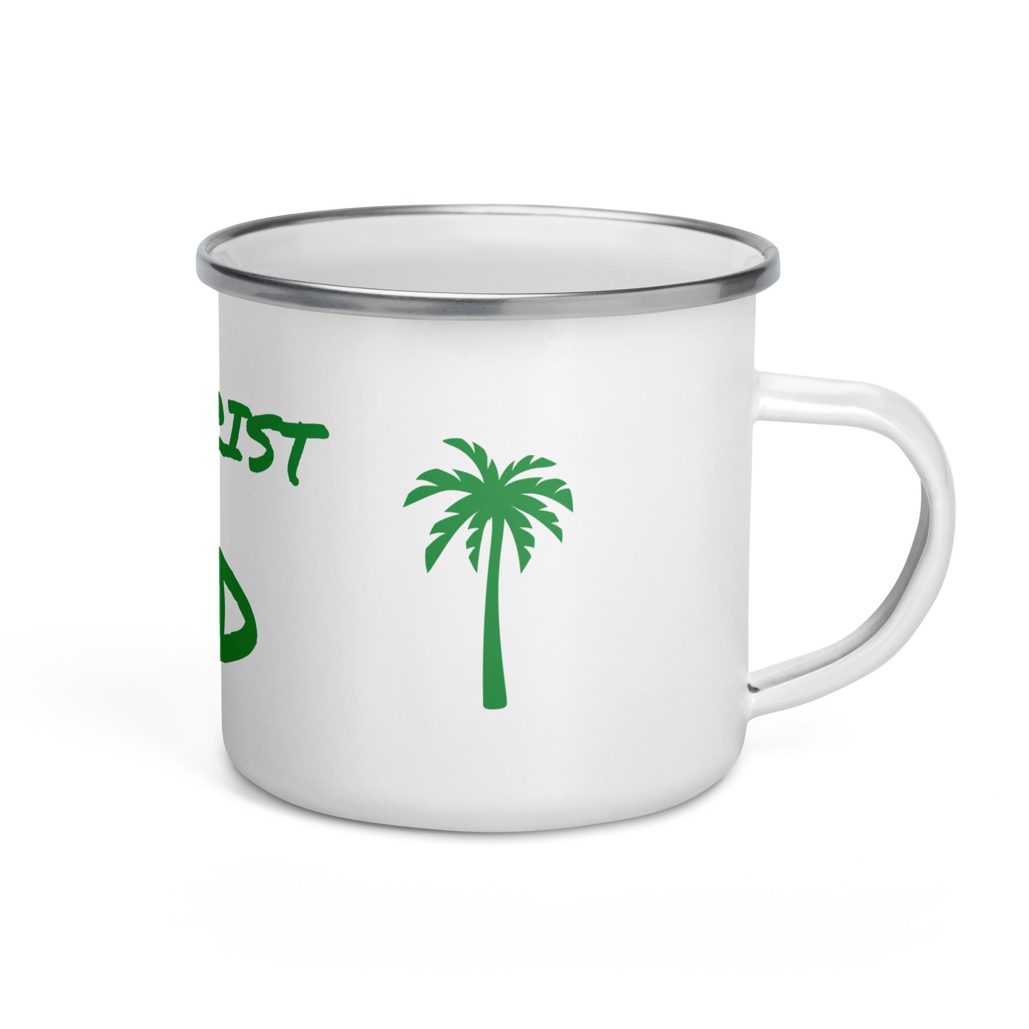 Naturist Dad Enamel Mug